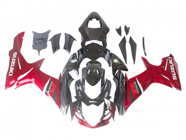 Discount 2011-2024 Red Glossy Black Suzuki GSXR 600 / GSXR 750 Bike Fairings Canada