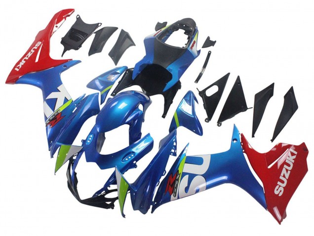 Discount 2011-2024 Blue Red Suzuki GSXR 600 / GSXR 750 Motorcycle Fairings Canada