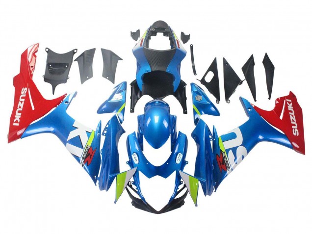 Discount 2011-2024 Blue Red Suzuki GSXR 600 / GSXR 750 Motorcycle Fairings Canada