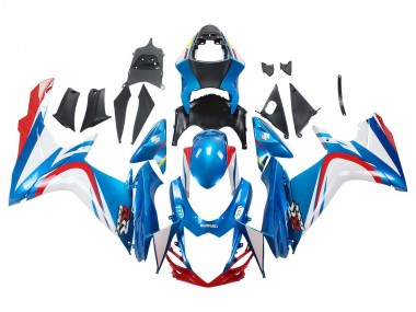 Discount 2011-2024 Blue White Red Suzuki GSXR 600 / GSXR 750 Motorcycle Fairings Canada