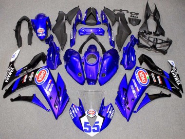 Discount 2015-2018 Blue White Black ENEOS 55 Yamaha YZF R3/R25 Motorcycle Fairings Canada