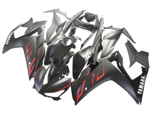 Discount 2015-2018 Glossy Black Matte Black Red Yamaha YZF R3/R25 Motorcycle Fairings Canada