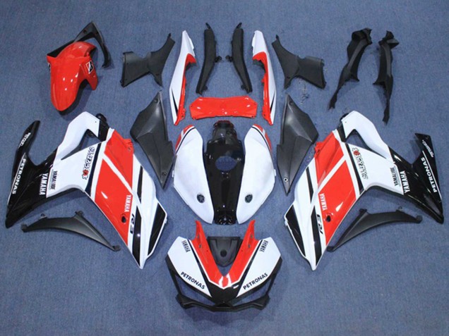 Discount 2015-2018 White Red Black Petronas Yamalube Yamaha YZF R3/R25 Motorcycle Fairings Canada