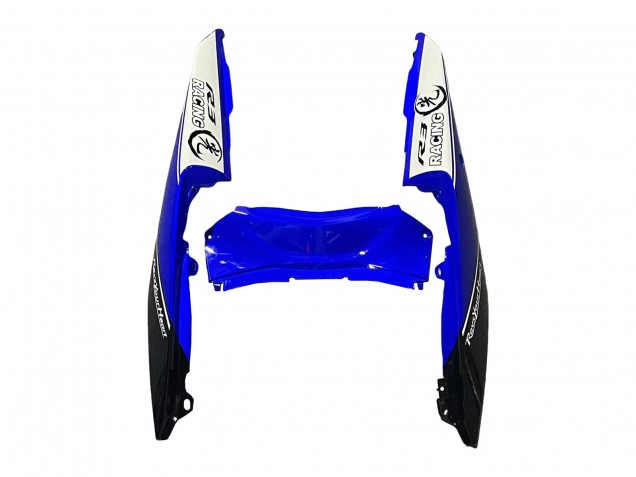 Discount 2015-2018 White Blue Black Racing Yamaha YZF R3/R25 Motorcycle Fairings Canada