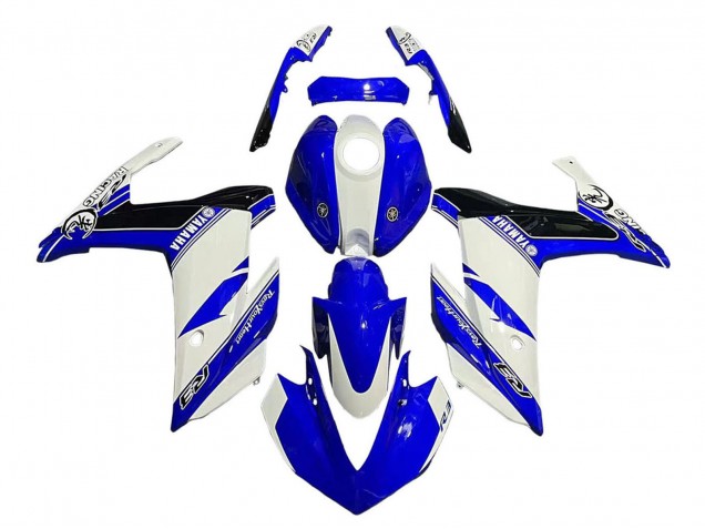 Discount 2015-2018 White Blue Black Racing Yamaha YZF R3/R25 Motorcycle Fairings Canada