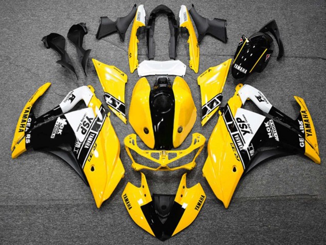 Discount 2015-2018 Yellow White Black Yamaha YZF R3/R25 Motorcycle Fairings Canada