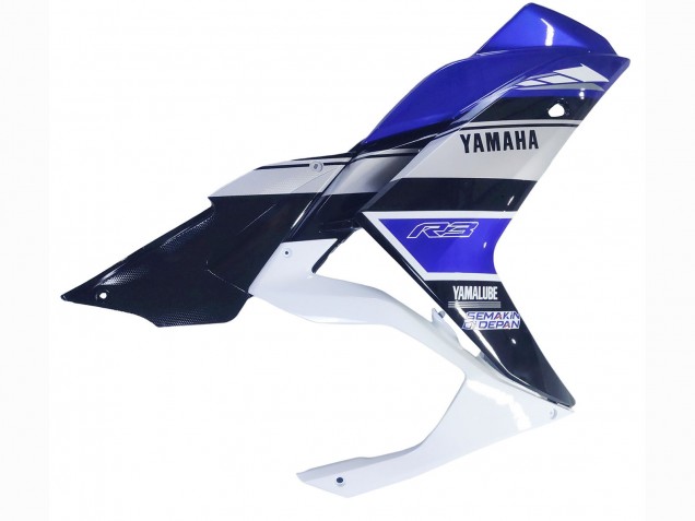 Discount 2015-2018 White Blue Black Yamalube Yamaha YZF R3/R25 Motorcycle Fairings Canada