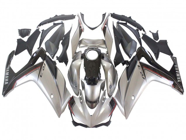 Discount 2015-2018 Silver Black Yamaha YZF R3/R25 Motorcycle Fairings Canada