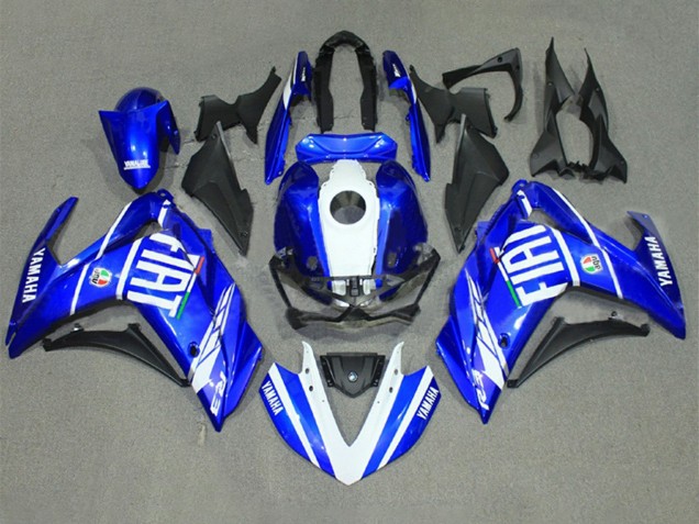Discount 2015-2018 Blue White Fiat Yamaha YZF R3/R25 Motorcycle Fairings Canada