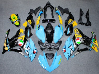 Discount 2015-2018 Light Blue Yellow Silver Black Yamaha YZF R3/R25 Motorcycle Fairings Canada