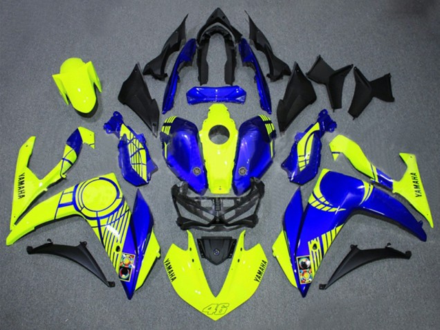Discount 2015-2018 Neon Yellow Blue Black 46 Yamaha YZF R3/R25 Motorcycle Fairings Canada