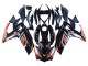 Discount 2015-2018 Blue Orange Silver Yamalube Yamaha YZF R3/R25 Motorcycle Fairings Canada