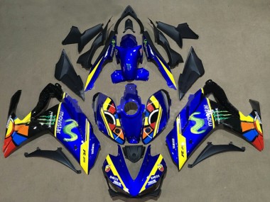 Discount 2015-2018 Blue Yellow Red Black Green Monster Yamaha YZF R3/R25 Motorcycle Fairings Canada