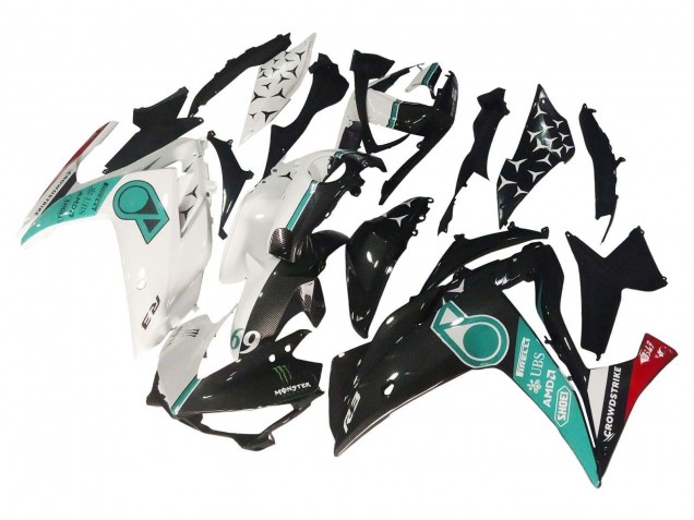 Discount 2015-2018 White Green Glossy Black Yamaha YZF R3/R25 Motorcycle Fairings Canada
