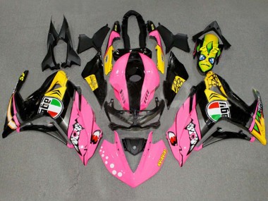 Discount 2015-2018 Pink Yellow Black Shark 46 Yamaha YZF R3/R25 Motorcycle Fairings Canada