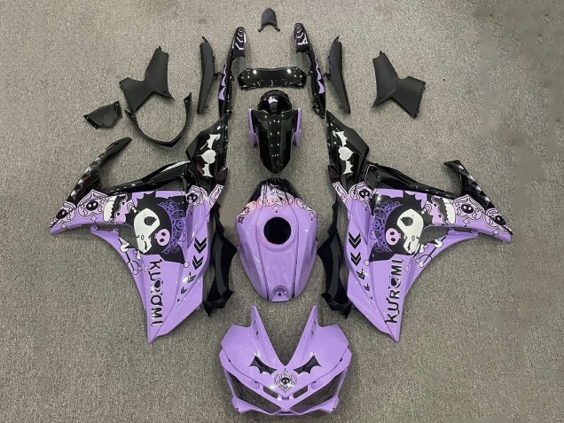 Discount 2015-2018 Purple White Black Yamaha YZF R3/R25 Motorcycle Fairings Canada