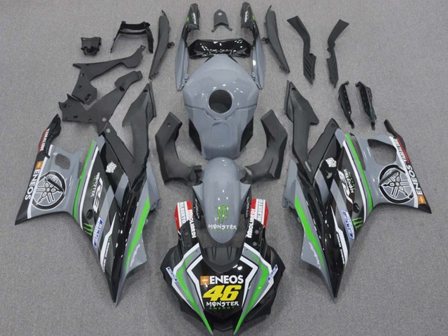 Discount 2015-2018 Nardo Grey Green Black ENEOS Monster 46 Yamaha YZF R3/R25 Motorcycle Fairings Canada