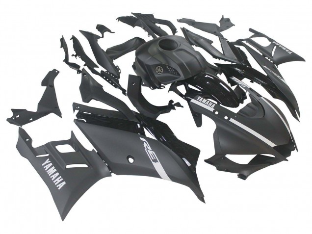 Discount 2019-2021 Matte Black Silver Yamaha YZF R3/R25 Motorcycle Fairings Canada