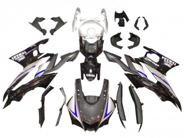 Discount 2019-2021 Silver Glossy Black Carbon Fiber Style Yamaha YZF R3/R25 Motorcycle Fairings Canada
