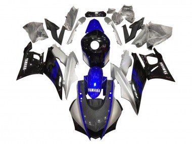 Discount 2019-2021 Silver Blue Black Carbon Fiber Style Yamaha YZF R3/R25 Motorcycle Fairings Canada