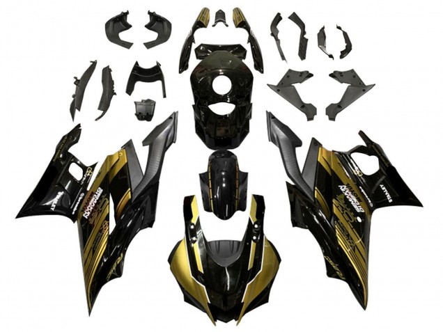 Discount 2019-2021 Glod Glossy Black Semakin Didepan Yamaha YZF R3/R25 Motorcycle Fairings Canada