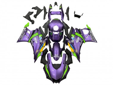 Discount 2019-2021 Purple Green White EVA Racing Yamaha YZF R3/R25 Motorcycle Fairings Canada