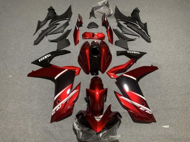 Discount 2019-2021 Red White Glossy Black Yamaha YZF R3/R25 Motorcycle Fairings Canada