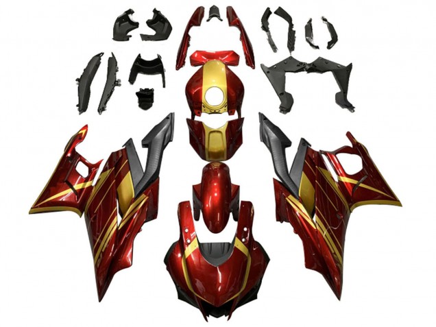 Discount 2019-2021 Red Gold Matte Black Yamaha YZF R3/R25 Motorcycle Fairings Canada