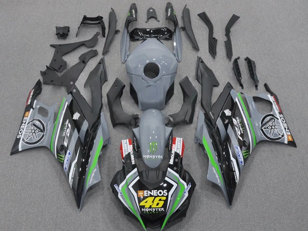 Discount 2022-2024 Nardo Grey Green Black Monster ENEOS 46 Yamaha YZF R3/R25 Motorcycle Fairings Canada