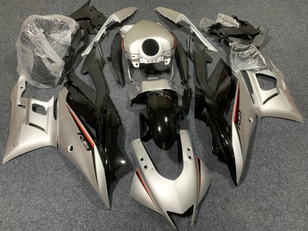 Discount 2022-2024 Light Gold Glossy Black Yamaha YZF R3/R25 Motorcycle Fairings Canada