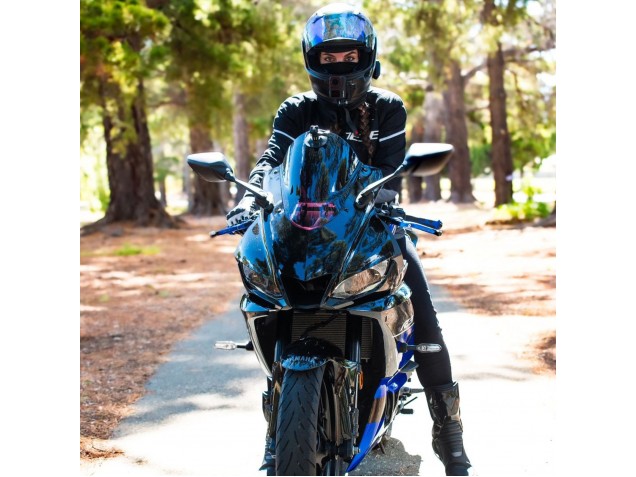 Discount 2022-2024 Blue Glossy Black Yamaha YZF R3/R25 Motorcycle Fairings Canada