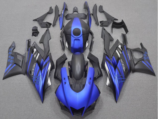 Discount 2022-2024 Blue Matte Black Monster Yamaha YZF R3/R25 Motorcycle Fairings Canada