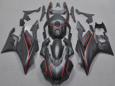 Discount 2022-2024 Matte Black Red Yamaha YZF R3/R25 Motorcycle Fairings Canada