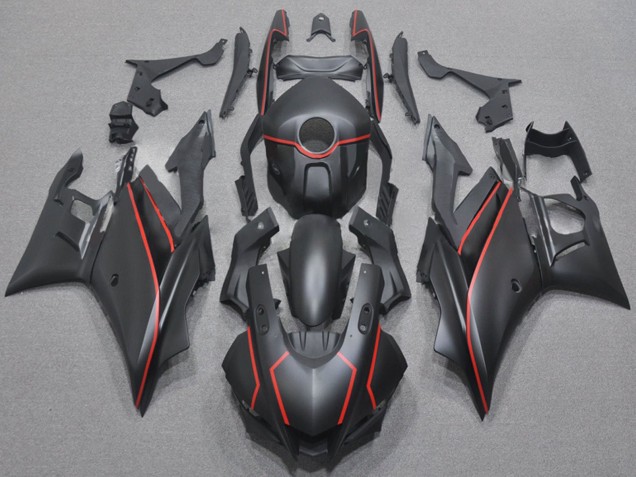 Discount 2022-2024 Matte Black Red Yamaha YZF R3/R25 Motorcycle Fairings Canada