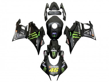 Discount 2022-2024 Black Green Monster ENEOS 46 Yamaha YZF R3/R25 Motorcycle Fairings Canada
