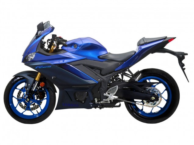 Discount 2022-2024 Blue Matte Black Yamaha YZF R3/R25 Motorcycle Fairing Canada
