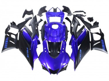 Discount 2022-2024 Blue Matte Black Yamaha YZF R3/R25 Motorcycle Fairing Canada