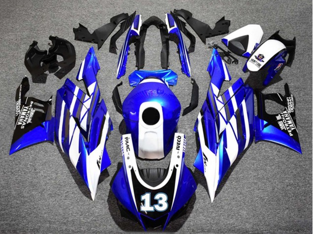 Discount 2022-2024 Blue White Black Petronas Yamalube 13 Yamaha YZF R3/R25 Motorcycle Fairings Canada