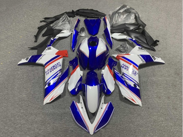 Discount 2022-2024 Blue White Red Semakin Didepan Yamaha YZF R3/R25 Motorcycle Fairings Canada