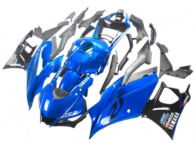 Discount 2022-2024 Blue Black ENEOS Yamaha YZF R3/R25 Motorcycle Fairings Canada