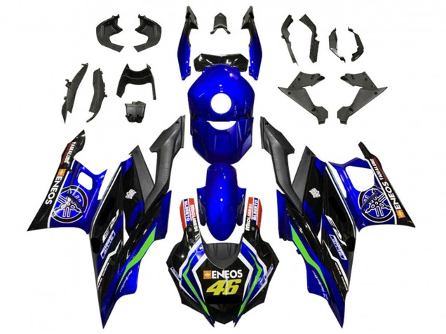 Discount 2022-2024 Blue Green Black ENEOS 46 Yamaha YZF R3/R25 Motorcycle Fairings Canada