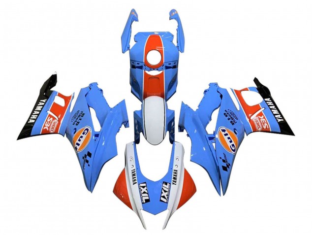 Discount 2022-2024 Blue Orange White Gulf Yamaha YZF R3/R25 Motorcycle Fairings Canada