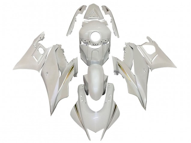 Discount 2022-2024 White Gold Yamaha YZF R3/R25 Motorcycle Fairings Canada