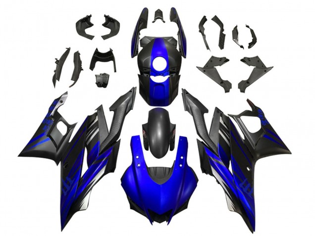 Discount 2022-2024 Blue Matte Black Yamaha YZF R3/R25 Motorcycle Fairings Canada