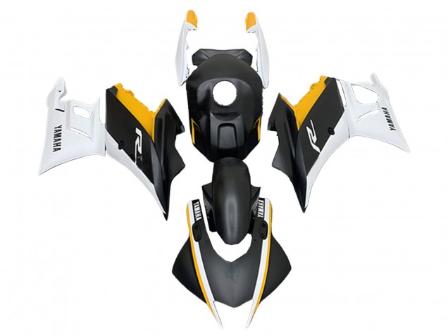 Discount 2022-2024 White Yellow Matte Black Yamaha YZF R3/R25 Motorcycle Fairings Canada