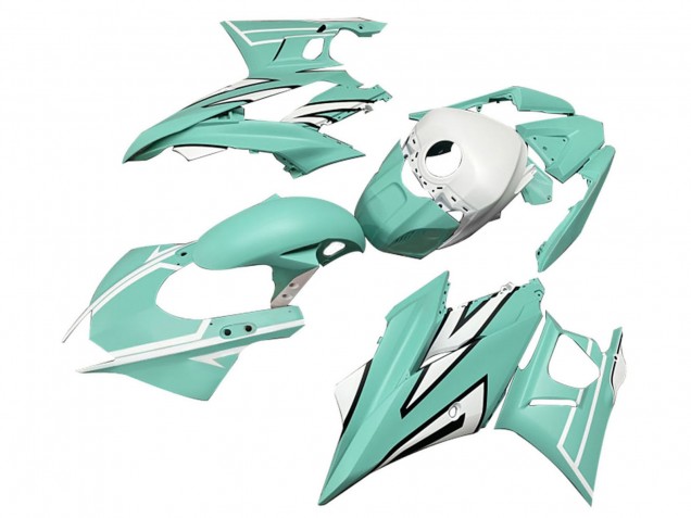 Discount 2022-2024 Light Green White Black Stripe Yamaha YZF R3/R25 Motorcycle Fairings Canada