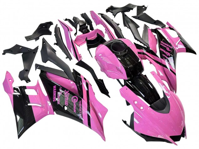 Discount 2022-2024 Pink Glossy Black Monster Yamaha YZF R3/R25 Motorcycle Fairings Canada