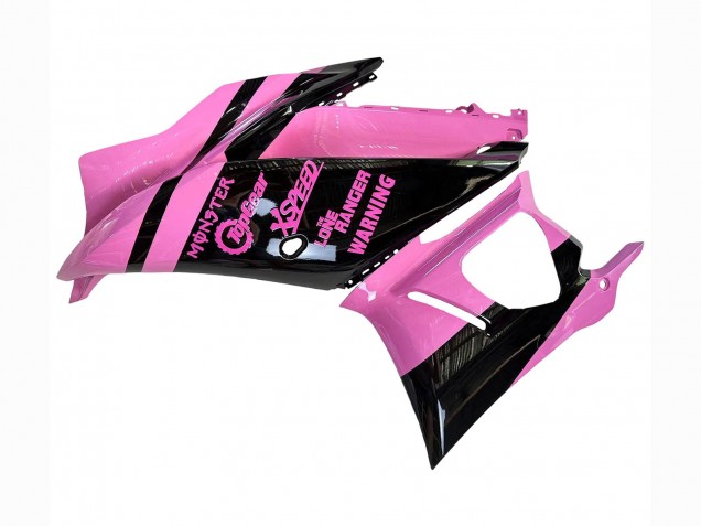 Discount 2022-2024 Pink Glossy Black Monster Yamaha YZF R3/R25 Motorcycle Fairings Canada