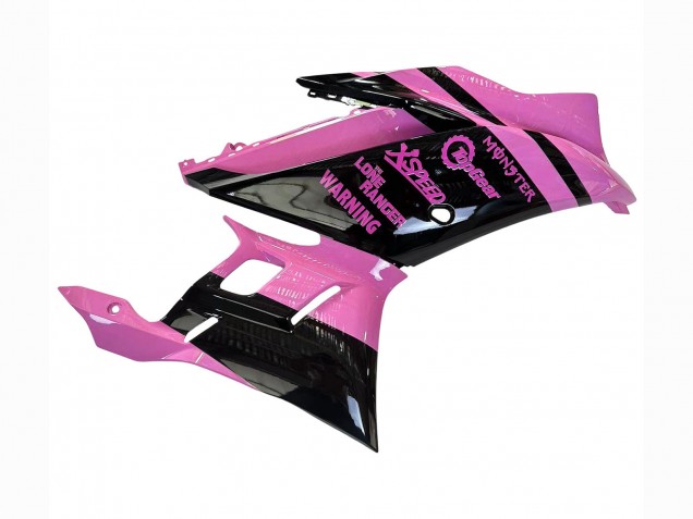 Discount 2022-2024 Pink Glossy Black Monster Yamaha YZF R3/R25 Motorcycle Fairings Canada