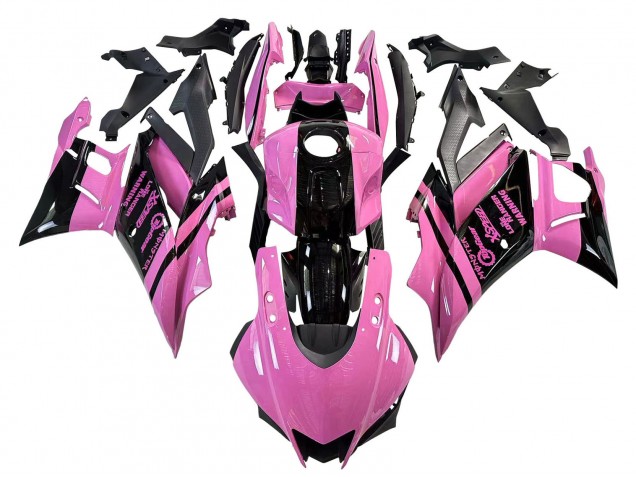 Discount 2022-2024 Pink Glossy Black Monster Yamaha YZF R3/R25 Motorcycle Fairings Canada